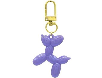 Sleutelhanger Ballonhondje - 5cm - LILAC