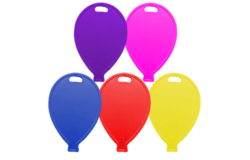 Balloon Weights - Balloons - Primary - 10 Gram - 100 stuks