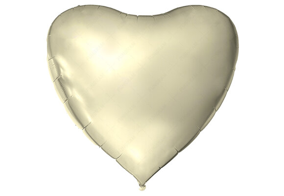 Heart - Ivory - 68 inch
