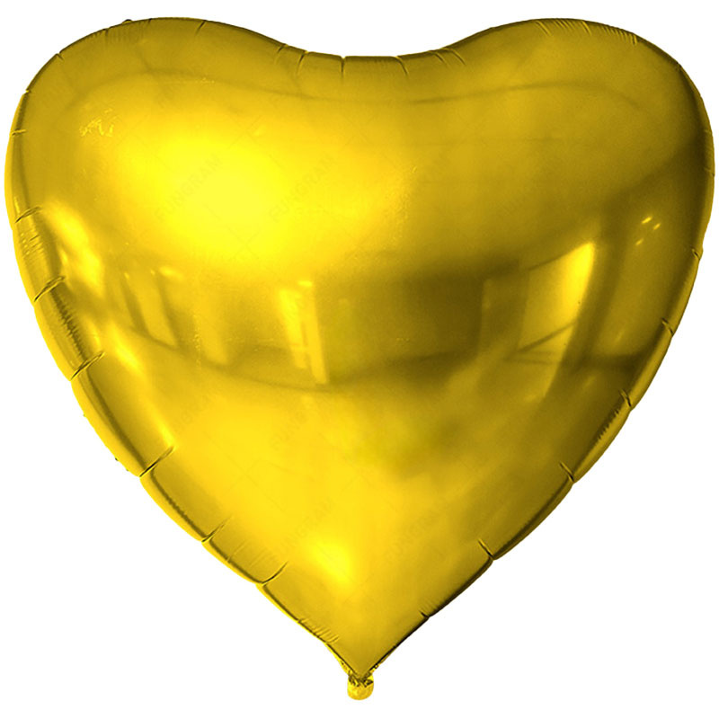 Heart - Gold - 68 inch