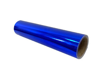 Vinyl Snijplotter - Blue - Chrome effect - 30.5 x 5meter