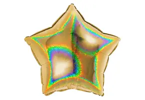 Star - Glitter Gold - 18 inch - Grabo