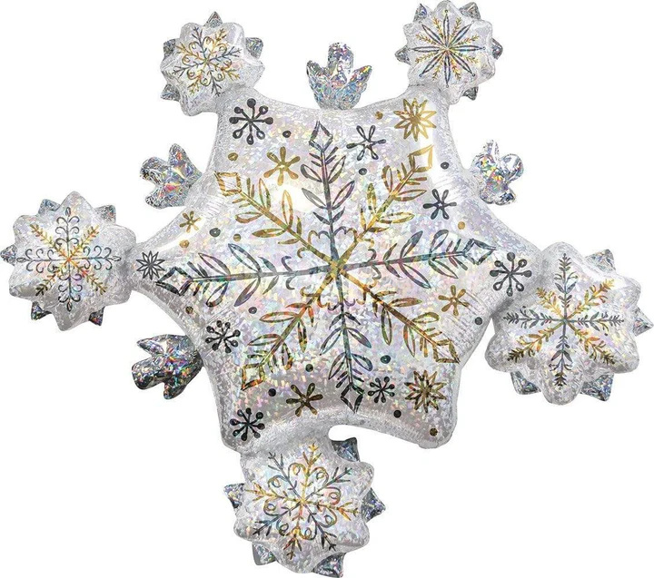 Snow Cluster - 32x30 inch - Anagram