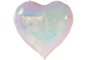 Heart - Pearl Irisdescent - 40 inch