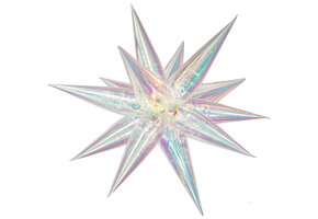 Exploding Star - Iridescent - 40 inch