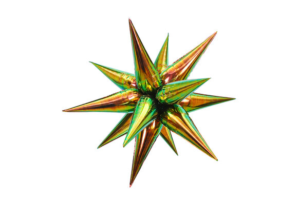 Exploding Star - Aurora Green - 26 inch - 5 stuks