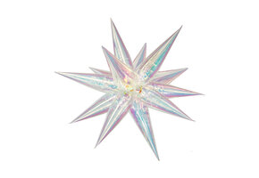 Exploding Star - Iridescent - 26 inch - 5 stuks