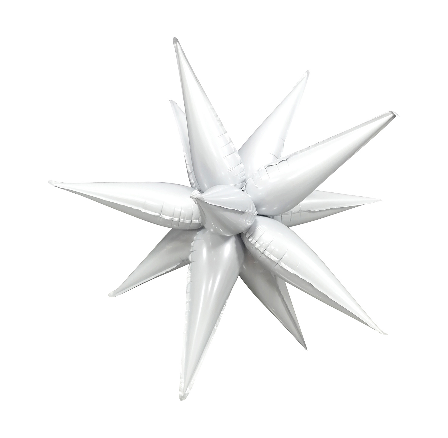Exploding Star - Milky White  - 26 inch - 5 stuks