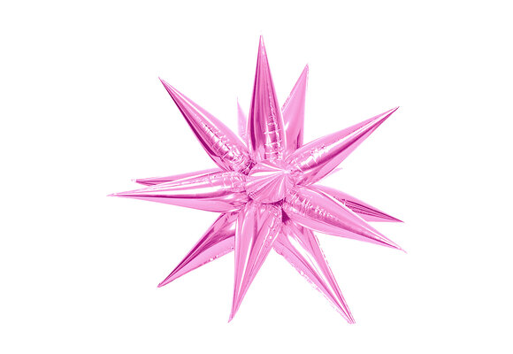 Exploding Star - Light Pink - 26 inch - 5 stuks