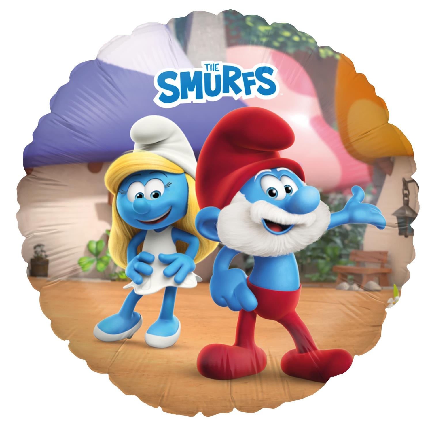 The Smurfs - Grote Smurf en Smurfin - 18 inch