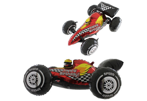 Dimensionals - Birthday - Sport Car Red - 36inch - Grabo