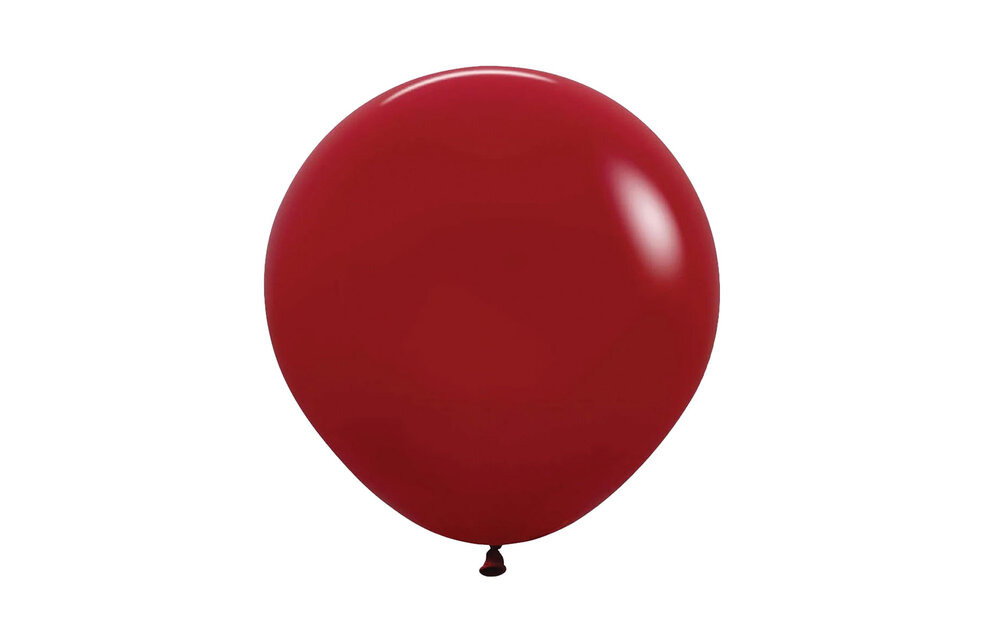 24 inch Sempertex - Imperial Red - 016 - 3 count