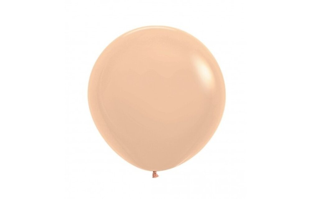 24 inch Sempertex - Pastel Matte Malibu Peach 660 - 3 count