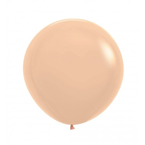 24 inch Sempertex - Pastel Matte Malibu Peach 660 - 3 count