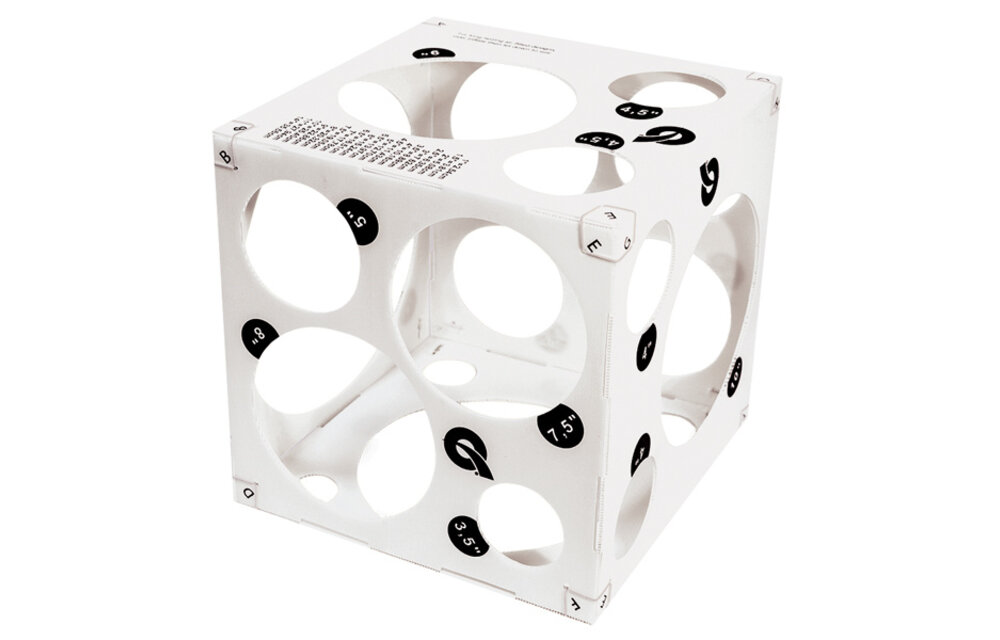 Balloon Sizer - Cube - 1 Stuk