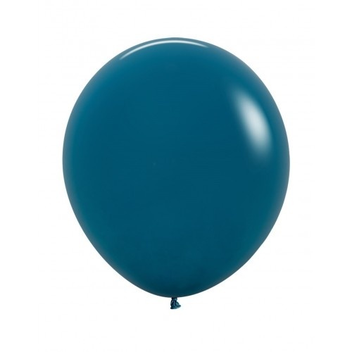18 inch Sempertex - Deep Teal 035 - 12 count