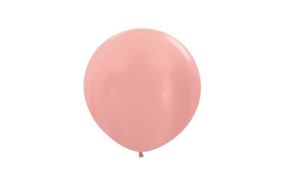 Sempertex 24 inch- Metallic Rose Gold 568 - 3 Stuks