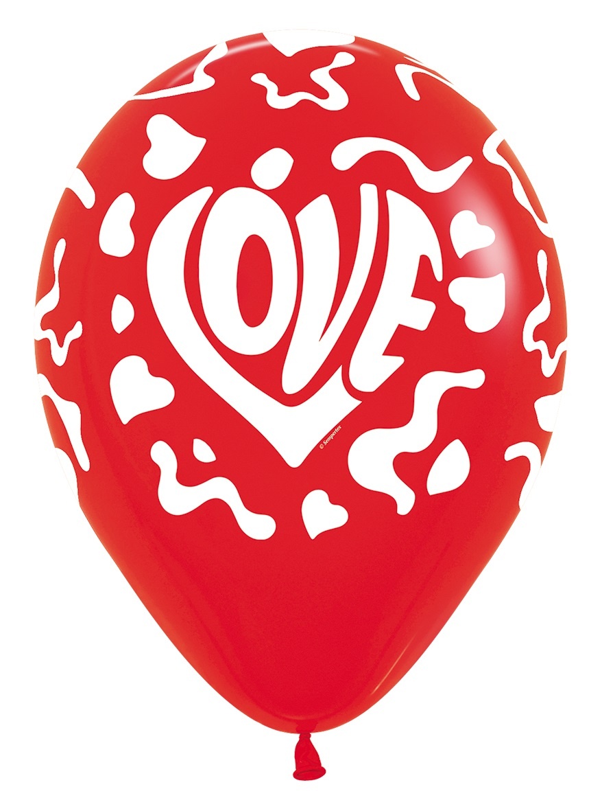 Sempertex 12 inch  - Love - Assortment - 25 pcs