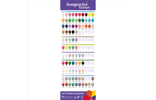 Kleuren Referentie Poster - Sempertex Europe