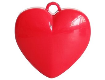 Gewicht - Heart Red - 12stuks