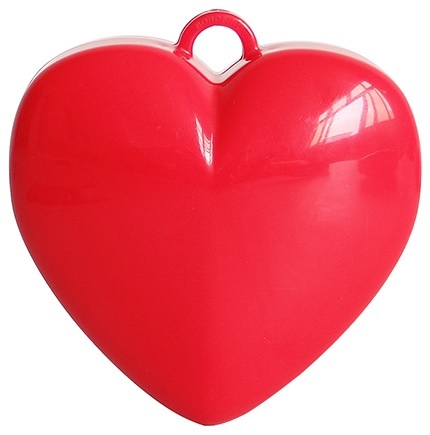 Gewicht - Heart Red - 12stuks