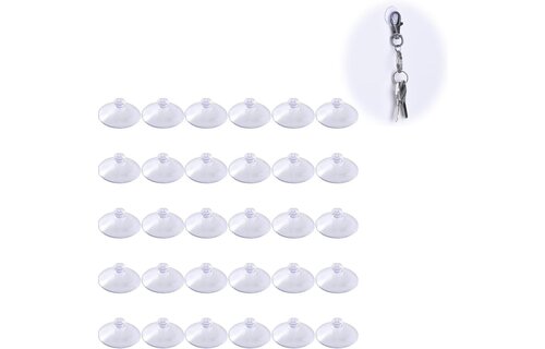 Zuignap - 40mm - met dwarsgat 5mm - 30 stuks