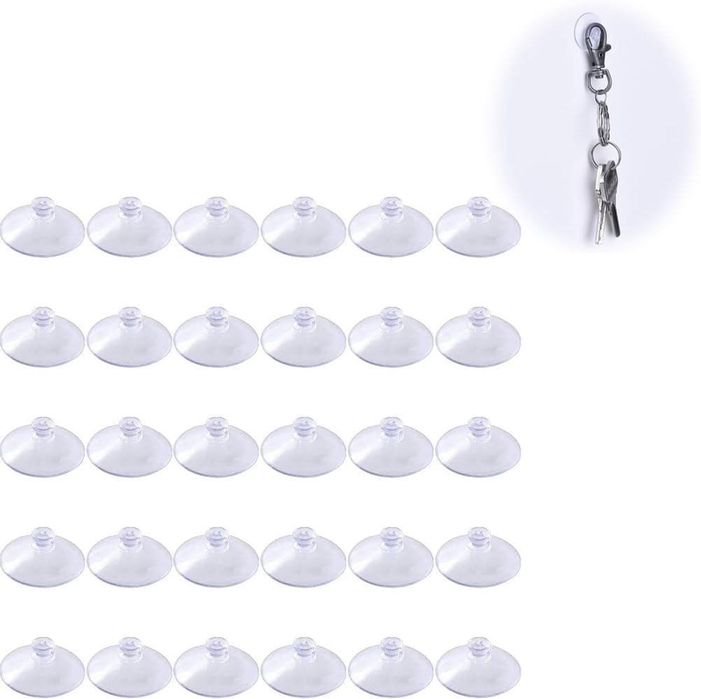 Zuignap - 40mm - met dwarsgat 5mm - 30 stuks