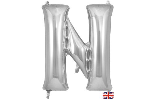 Letter Silver - 034"/86cm - N