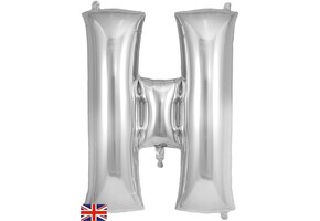 Letter Silver - H  - Oaktree  34 inch