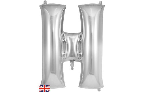 Letter Silver - H  - Oaktree  34 inch