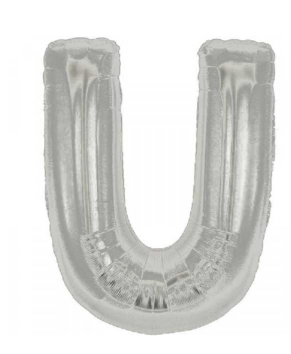 SALE>Letter Silver - NS34"/86cm - U