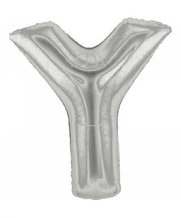 SALE>Letter Silver - NS34"/86cm - Y