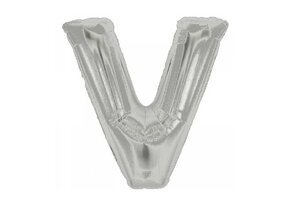 SALE > Letter Silver - V - NS34"/86cm