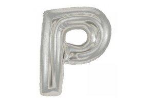 SALE > Letter Silver - P - NS34"/86cm