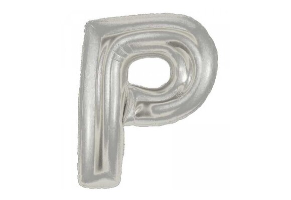SALE > Letter Silver - P - NS34"/86cm