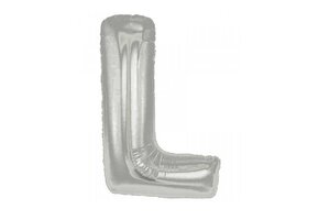 SALE > Letter Silver - L - NS34"/86cm