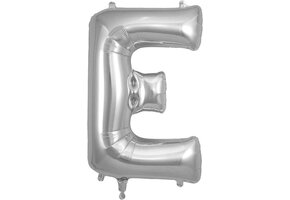 Letter Silver - E - Oaktree  34 inch