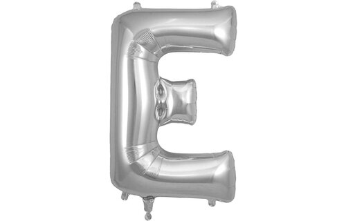 Letter Silver - E - Oaktree  34 inch