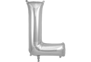 Letter Silver - L - Oaktree  34 inch