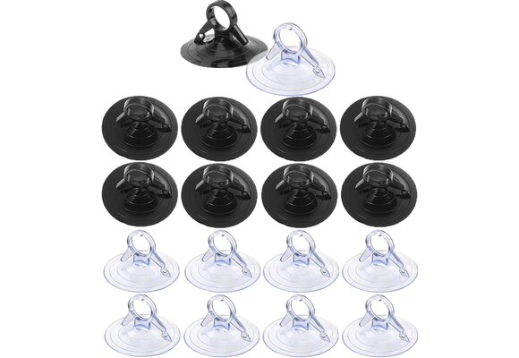 Zuignap - 4,5 cm - incl haak - 60 stuks