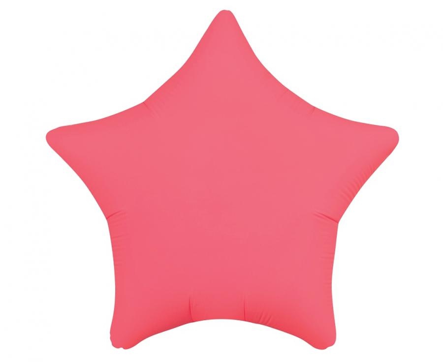Star - Neon Red - 19 inch