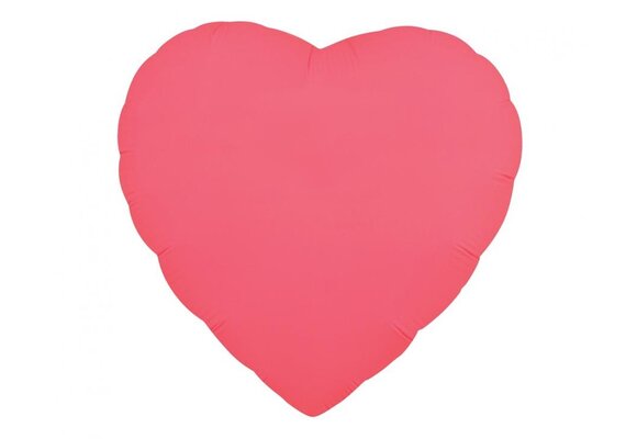 Heart - Neon Red - 18 inch