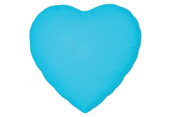 Heart - Neon Blue - 18 inch