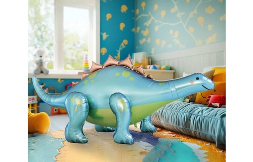 Stegosaurus - 238x91x103 cm - incl handpomp
