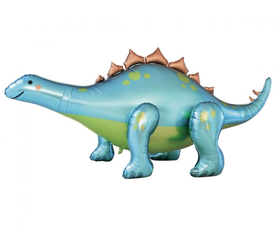 Stegosaurus - 238x91x103 cm - incl handpomp