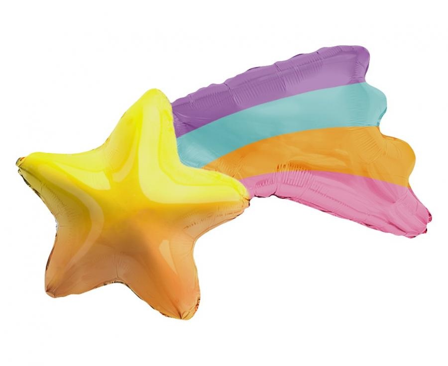 Shooting Star - Rainbow - 75 x 56 cm