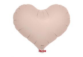 Heart JELLY - Shell Pink - 14 inch - 5 stuks