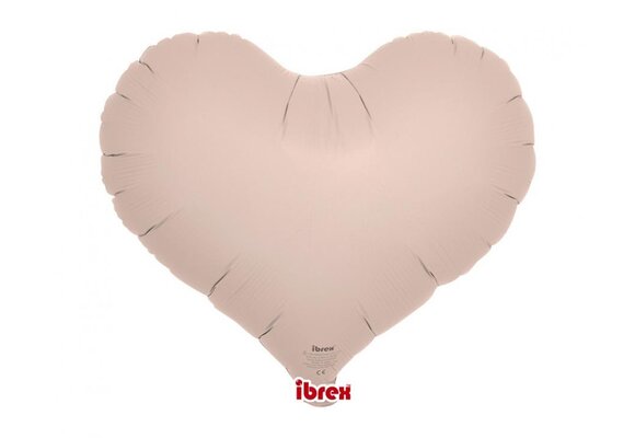 Heart JELLY - Shell Pink - 14 inch - 5 stuks