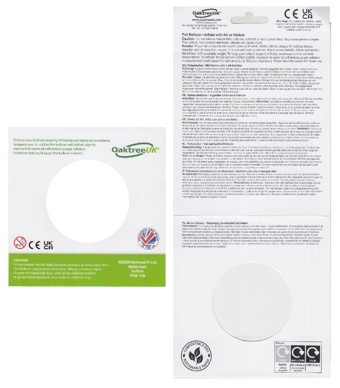 Letter Silver - N - Oaktree  34 inch