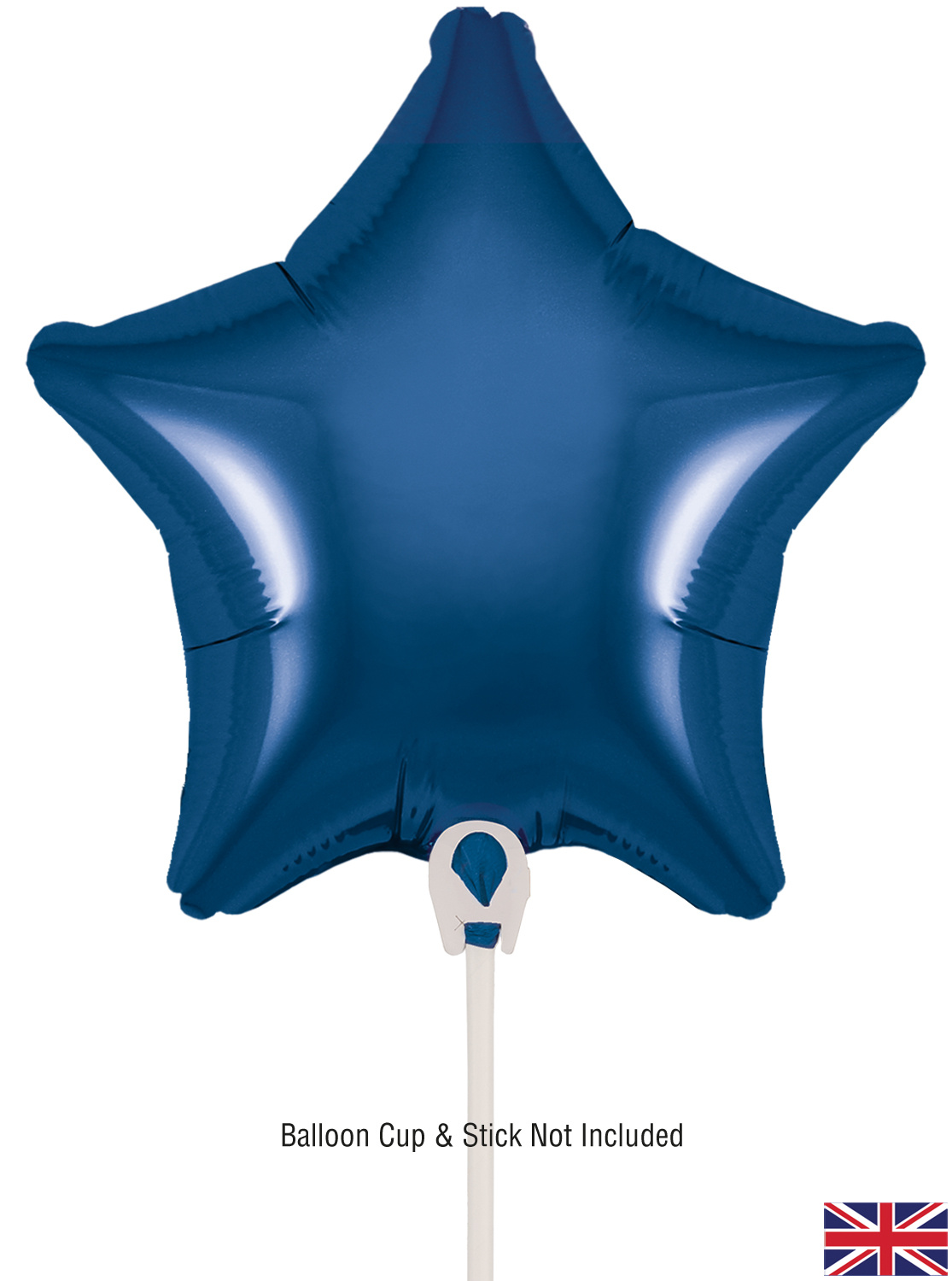 Star - Navy Blue - 9inch - verpakt 5 stuks - zelfsluitend